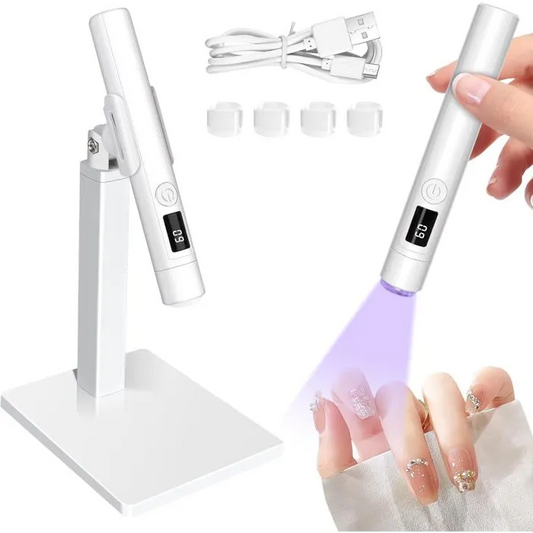 UV MANICURE FLASHLIGHT WITH STAND