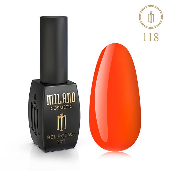 Гел Лак MILANO 8 мл (1 - 100) 118