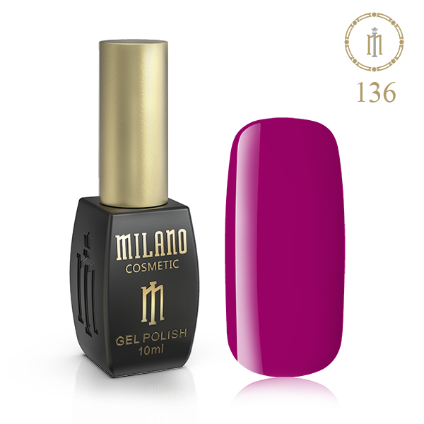 Гел лак MILANO 10 мл (101 - 200) 136