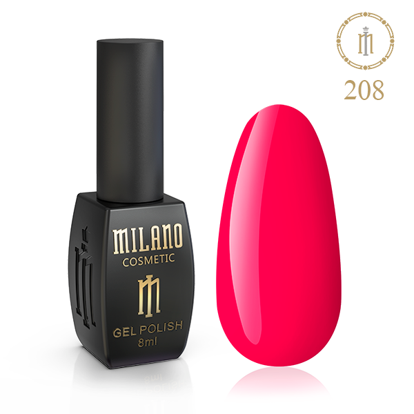 Гел Лак MILANO 8 мл (1 - 100) 208
