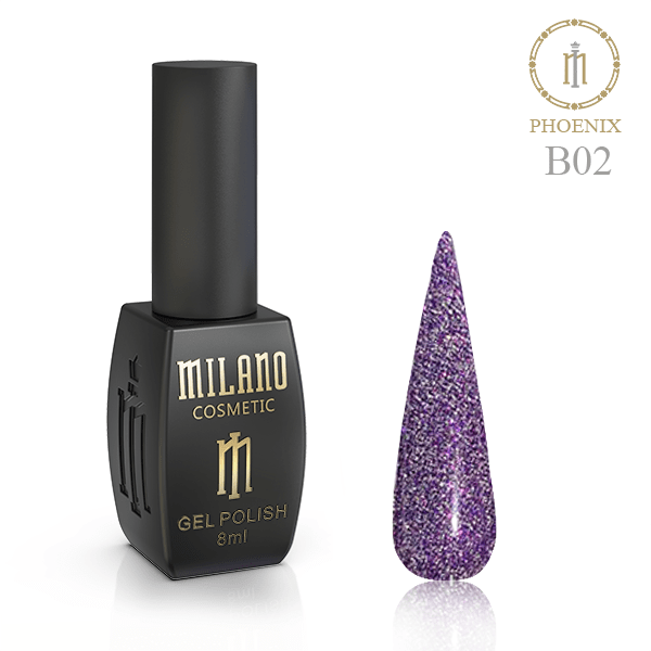 Гел Лак Phoenix B Milano 8 мл B02