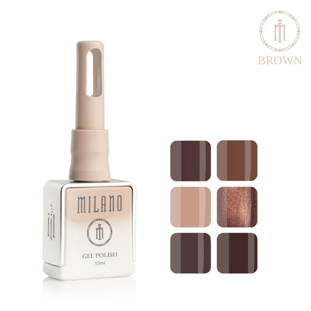 GEL POLISH BROWN PREMIUM