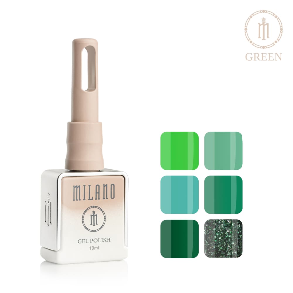 GEL POLISH GREEN PREMIUM