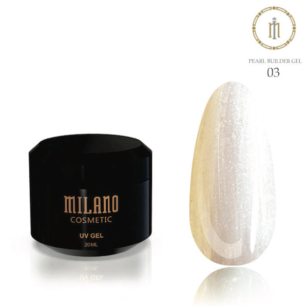 Гел за изграждане Milano Pearl Potal  15 мл