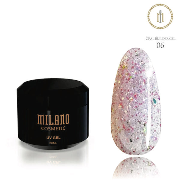 Гел за изграждане Milano Opal Potal  15 мл