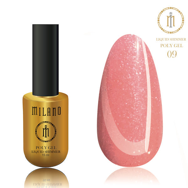 Liquid Shimmer Poly gel 15ml
