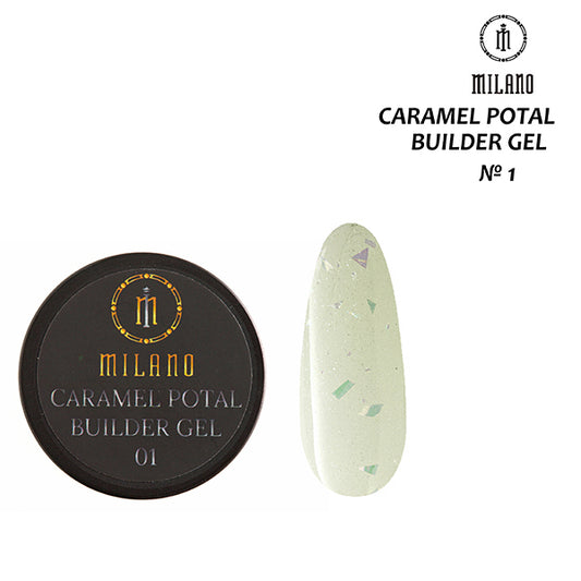 Гел за изграждане Milano Caramel Potal  15 мл