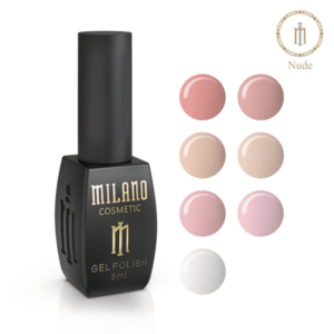 ГЕЛ ЛАК MILANO NUDE 8 ml.