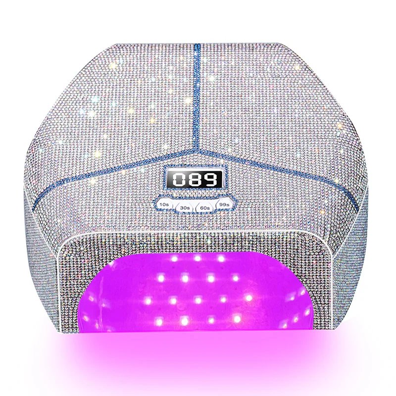 UV/LED лампа BQ-L7 с декоративни кристали