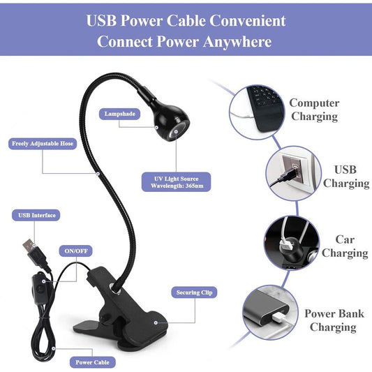 USB Clip on UV lamp