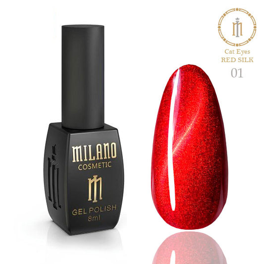 Гел лак Сat Eyes RED SILK