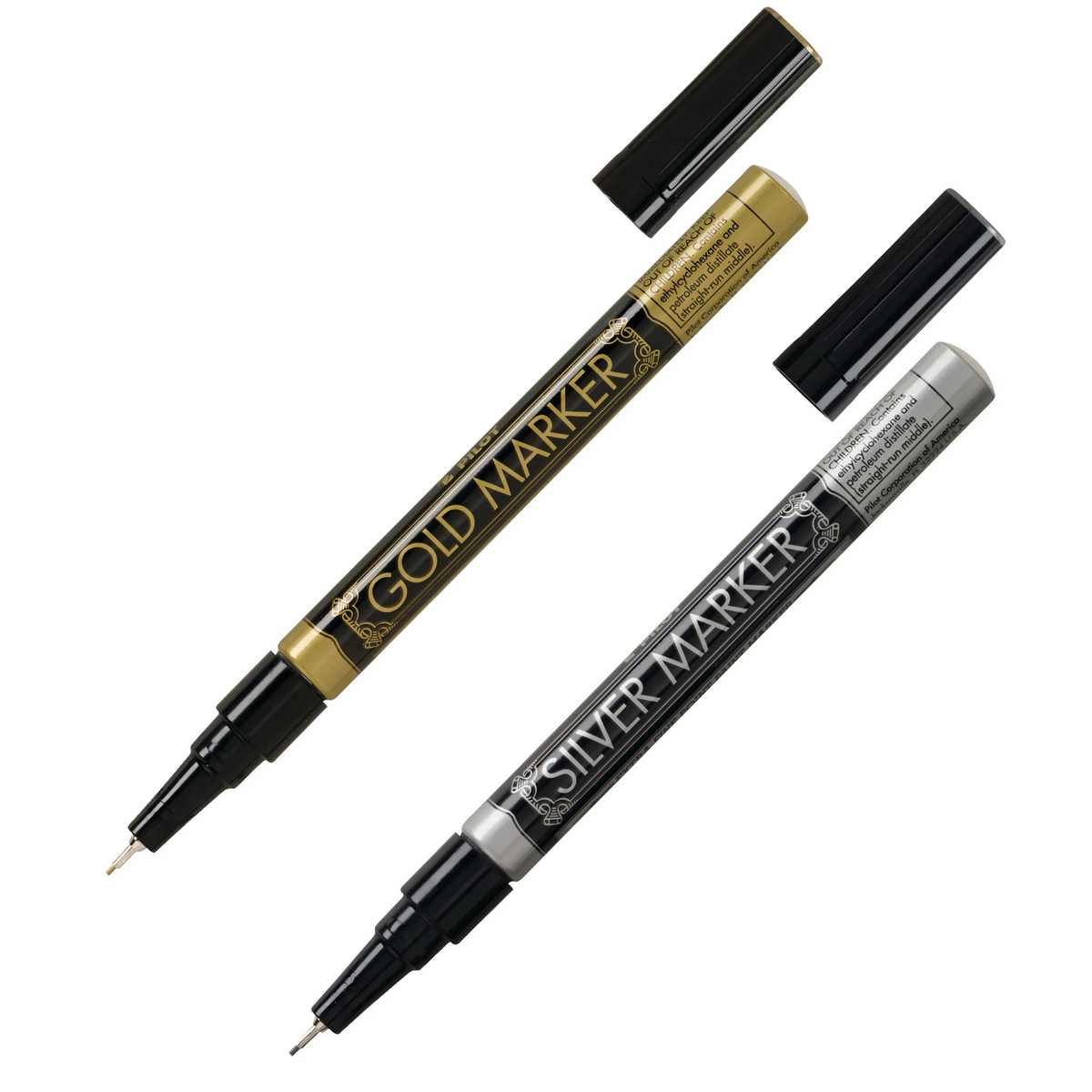 
NAGELDESIGN-MARKER — GOLD, SILBER UND KUPFER